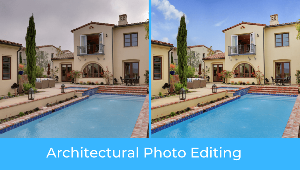 architectural photo editing service
