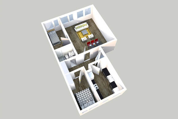 floor plan conversion