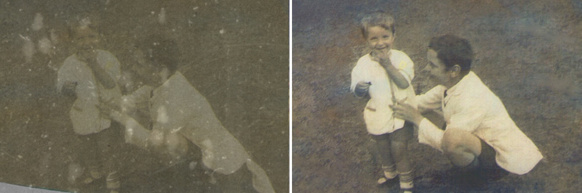 digital photo restoration services