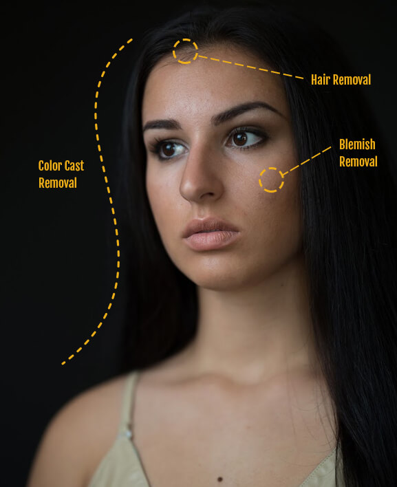 portrait photo retouching services- before